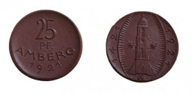 25 Pfennig
Amberg 1921
25 mm, 2,58 g