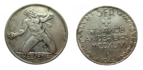 5 Franken AR
Schweiz, St. Jakob, 1944
2g