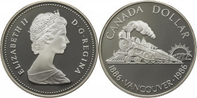 1 Dollar AR
Canada, 100 years Vancouver 1886-1986, Silver 500/1000
36 mm, 23,30 g