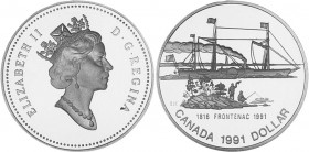 1 Dollar AR
Canada, Frontenac, 1981, Silver 500/1000
36 mm, 23,30 g