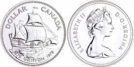 1 Dollar AR
Canada, Griffon, 1979, Silver 500/1000
36 mm, 23,30 g