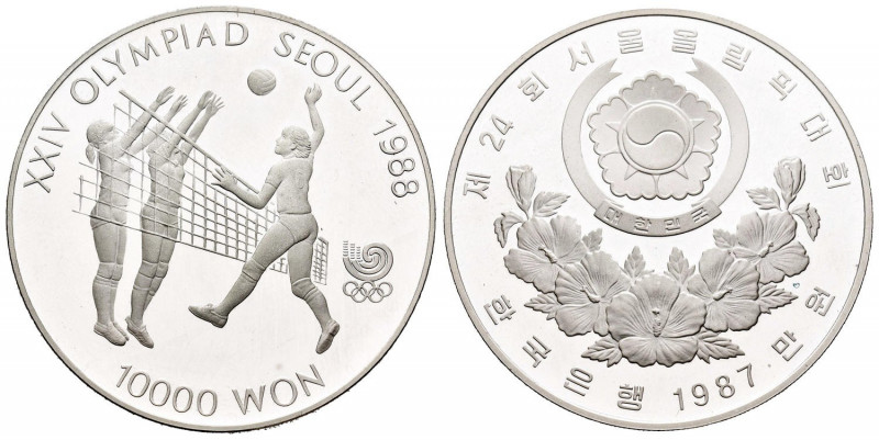 1000 Won AR
Korea, Olympic Games 1988, 1 oz
33,62 g