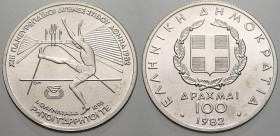 100 Drachmai AR
Greece, 1982