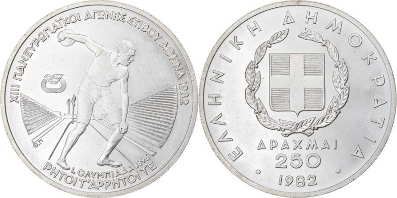 250 Drachmai AR
Greece, 1982