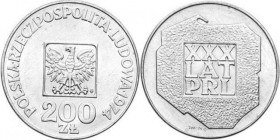 200 Zlotych AR
Poland, XXX Years of PRL, Silver 625/1000