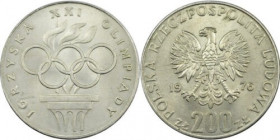 200 Zlotych AR
Poland, XXI Olympic Games, Silver 825/1000