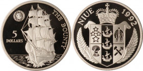 5 Dollars AR
Niue, The Bounty, 1992