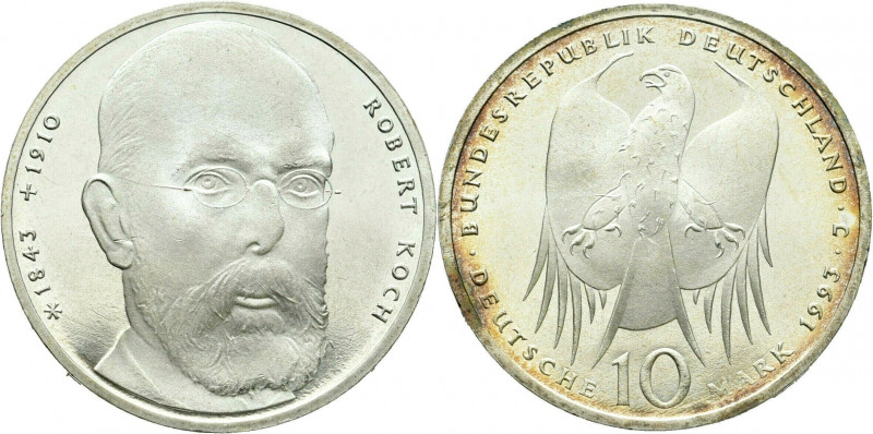 10 Mark AR
Germany, 1993, Robert Koch
32 mm, 15,50 g