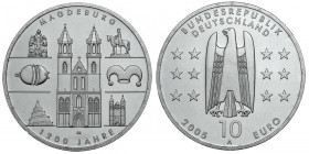 10 Euro AR
1200 Jahre Magdeburg (805-2005)