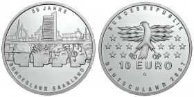 10 Euro AR
50 Jahre Bundesland Saarland