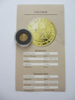 1Dollar AV
Cook Islands, 2007, Slovenia, 2 Euro, Gold 999/1000
11 mm, 0,5 g