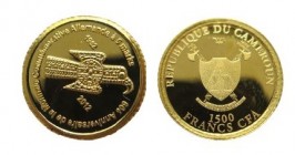 1500 Francs AV
Cameroon, 5 Mark
11 mm, 0,5 g