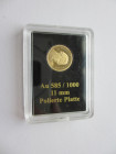 1 Dollar AV
Fiji, 2015, W.A. Mozart, Gold 585/1000
11 mm, 0,5 g