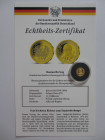 Medal AV
Roman Herzog, Gold 999/1000
12 mm, 1 g