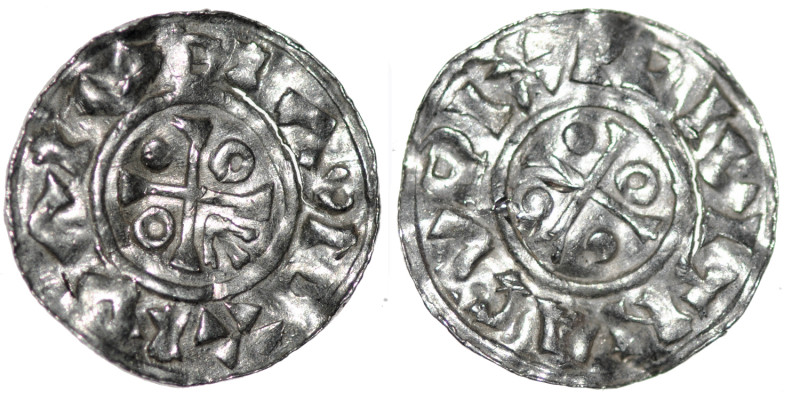 Czechia. Bohemia. Boleslav II 967 - 999. AR Denar (18mm, 0.79g). Prague mint. Cr...