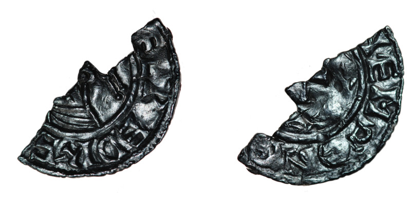 England. Aethelred II. 978-1016. AR Half Penny (10mm, 0.56g). Last Small Cross t...