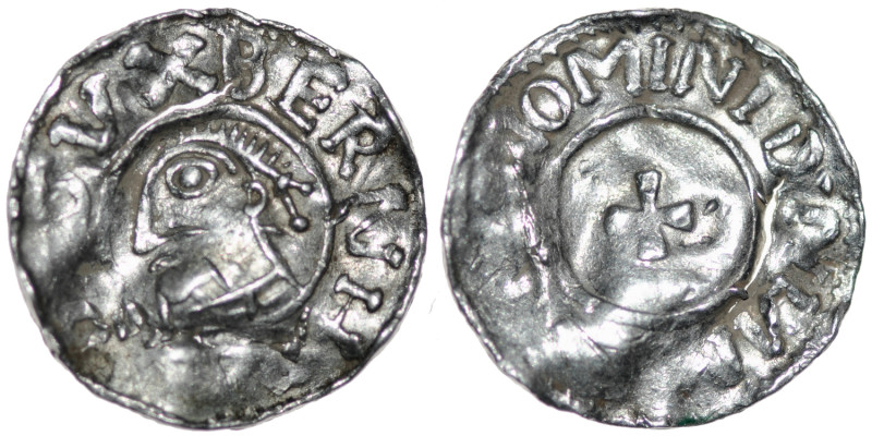 Germany. Duchy of Saxony. Bernhard I 973-1011. AR Denar (18mm, 1.44g). Bardowick...