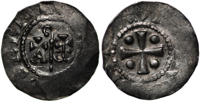 The Netherlands. Deventer. Bernolf 1046-1054. AR Denar (18mm, 0.92g). Deventer m...