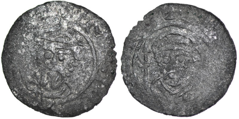 The Netherlands. Groningen. Wilhelm and Heinrich III/IV 1054-1076. AR Denar (17m...