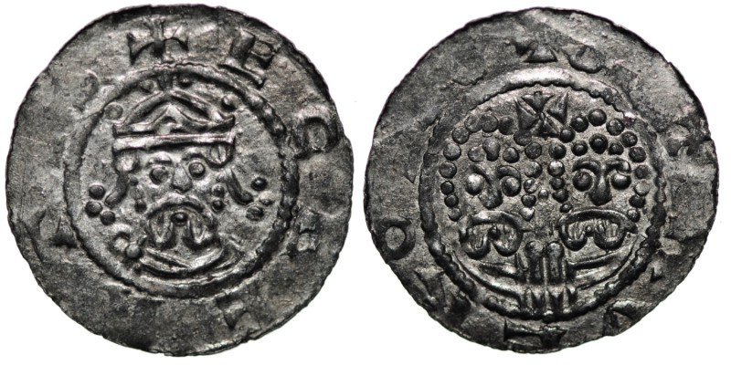 The Netherlands. Friesland. Ekbert II 1068-1077. AR Denar (18mm, 0.59g). Stavore...