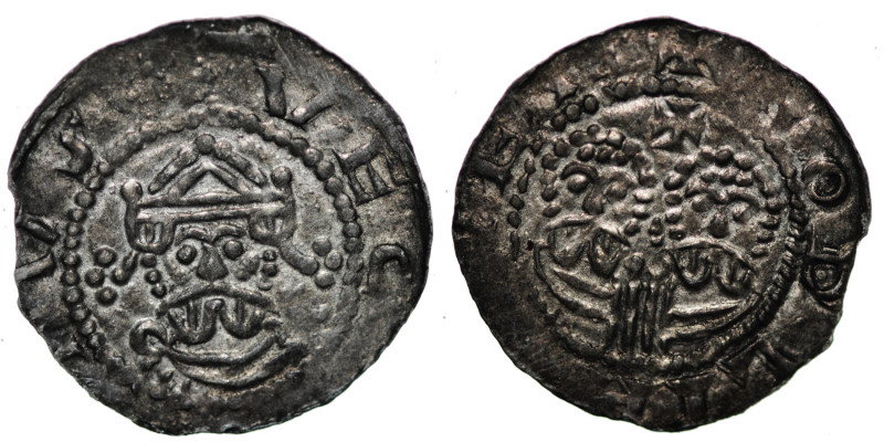 The Netherlands. Friesland. Ekbert II 1068-1077. AR Denar (18mm, 0.56g). Bolswar...