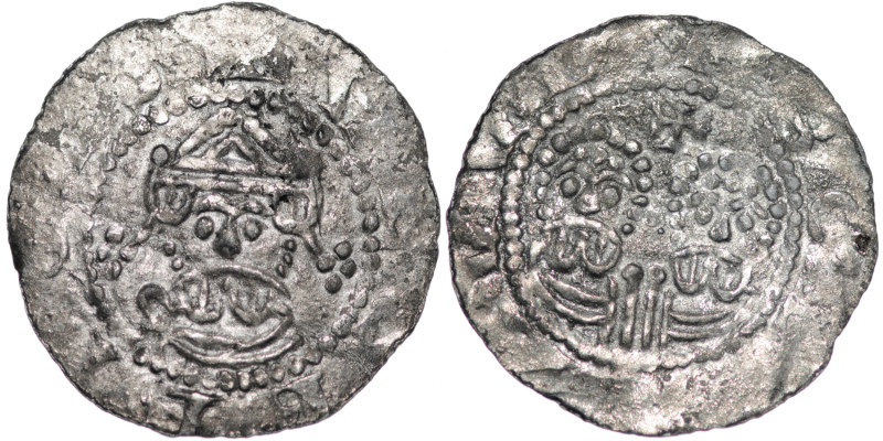 The Netherlands. Friesland. Ekbert II 1068-1077. AR Denar (18mm, 0.59g). Bolswar...