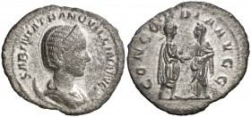 (241 d.C.). Tranquilina. Roma. Antoniniano. (Spink. 8866) (S. 4) (RIC. 250). 2,71 g. Muy rara. MBC.