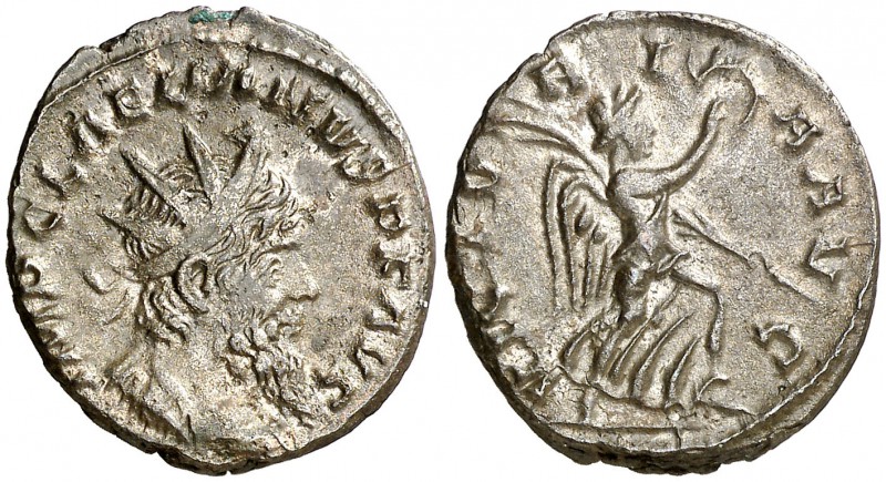 (269 d.C.). Laeliano. Maguncia o Tréveris. Antoniniano. (Spink. 11111) (Co. 4) (...