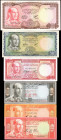 AFGHANISTAN. Lot of (6). Da Afghanistan Bank. 100, 500 & 1000 Afghanis, 1961-67. P-40, 40A, 42b, 44, 45 & 46a. Fine to About Uncirculated.

Pick 44 ...