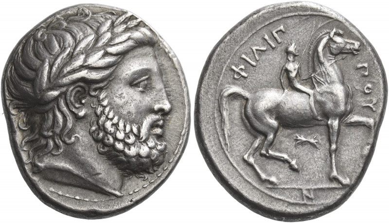 Philip II, 359 – 336 and posthumous issues 
Tetradrachm, Pella circa 342/1-337/...