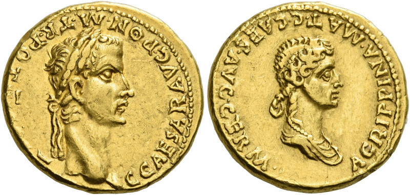 Gaius, 37 – 41 
Aureus 40, AV 7.81 g. C CAESAR AVG PON M TR POT III [COS III] L...