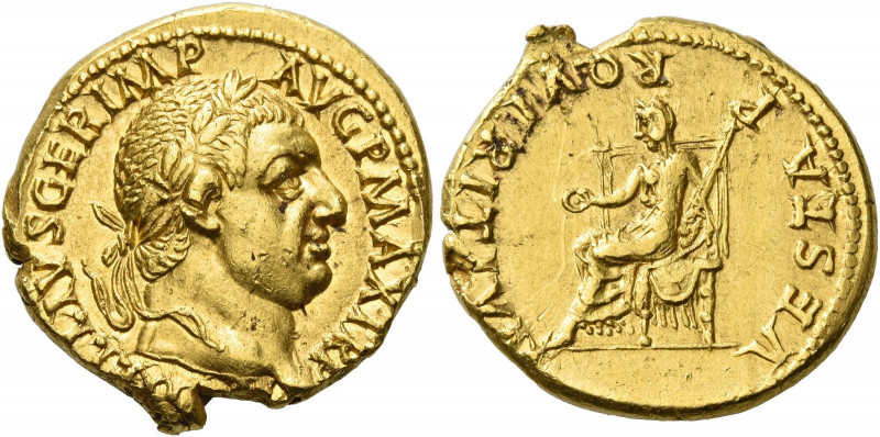 Vitellius, 69 
Aureus, Lugdunum 2 January-18 April 69, AV 7.31 g. A VITELLIVS G...