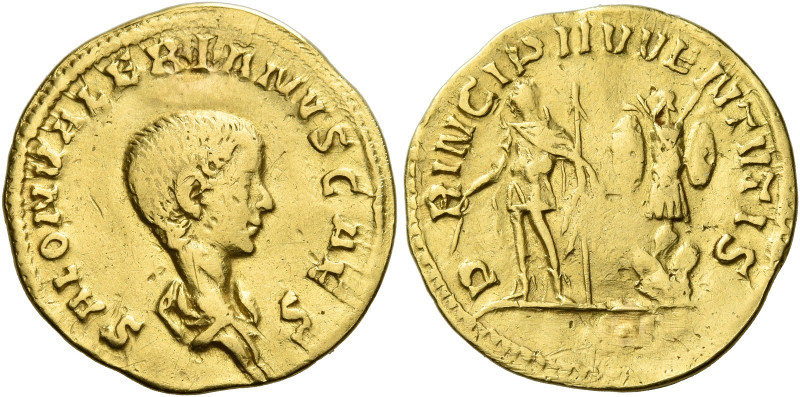 Saloninus caesar, 256 – 260 
Aureus, Colonia Agrippinensis circa 258-260, AV 2....