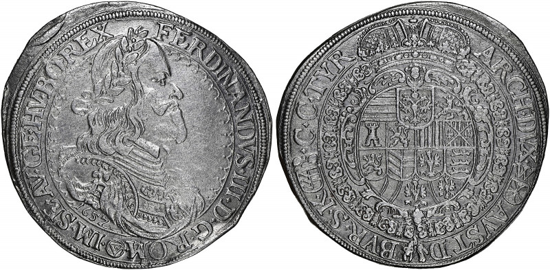 Holy Roman Empire 
Ferdinand III, 1637-1657. Taler 1657, Vienna (Wien) (Dav. A3...