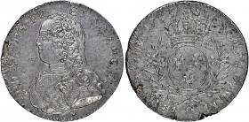 France 
1/2 Ecu, 1733 &, Aix mint (Drouler 580; Gad. 313).
A sharp specimen and lustrous. Flan flaw at 10h and adjustment marks,
otherwise mint sta...