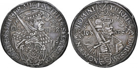 Germany 
Saxony-Albertine. Johan Georg I, 1615-1656. 1/2 Taler, 1630, Augsberg Confession Centennial, Dresden (Dav 7605; Clauss & Kahnt 323).
Two li...