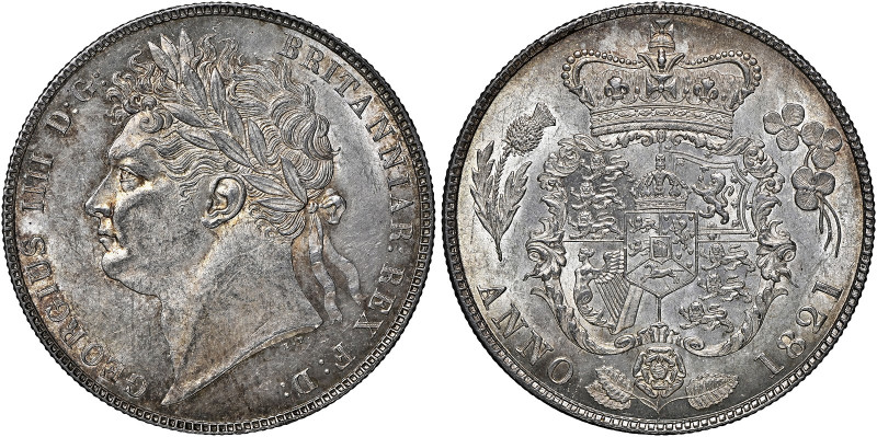 Great Britain 
Halfcrown, 1821 (Seaby 3807).
A boldly struck specimen with old...