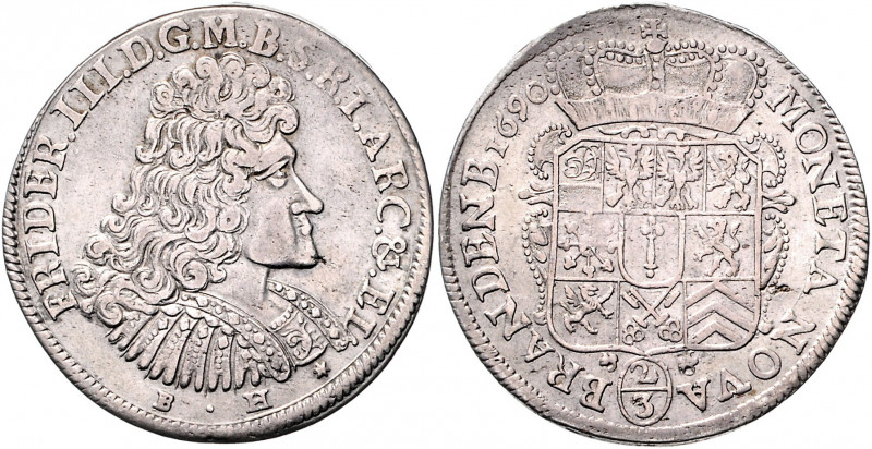 Brandenburg in den Marken - Preussen Friedrich III. Kurfürst von Preussen 1688-1...