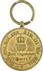 Brandenburg in den Marken - Preussen Wilhelm II. 1888-1918 Lot von 2 Bronzemedaillen: 1897 'Zum Andenken an den 100. Geburtstag des großen Kaisers Wil...