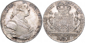 Deutscher Orden Karl Alexander Herzog von Lothringen 1761-1780 Konventionstaler 1776 Wertheim Dav. 2813. Prokisch 247. 
Prachtexemplar, herrliche Pat...