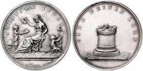 Sachsen - Kurfürstentum, ab 1806 Königreich Friedrich August III. der Gerechte 1763-1806 Silbermedaille o.J. (v. Krüger) Prämienmedaille für die Jugen...