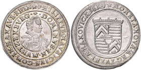 Hanau - Münzenberg Philipp Moritz unter Vormundschaft 1612-1626 1/4 Taler 1618 (Teston oder Dicken) '8' in Jahreszahl geändert Suchier 100- 102. 
sel...