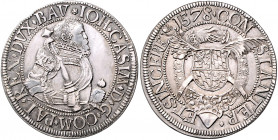 Pfalz - Kurpfalz Ludwig VI. 1576-1583 1/2 Taler 1578 Memmesh. 2218. Slg. Noss 248. 
selten, schöne Patina f.vz