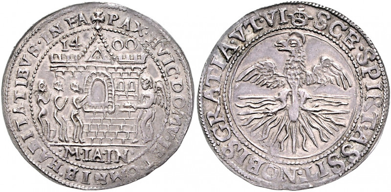 Niederlande Silberjeton 1400 (im 16. Jh. geprägt) Hospiz St. Esprit Dugniolle 42...