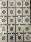 Drittes Reich Lot von 159 Münzen von J. 352 bis 375