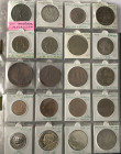 Lot von 100 Medaillen aus dem 19./20. Jahrhundert, auf verschiedene Anlässe und aus unterschiedlichen Metallen darunter auch einige Silbermedaillen.