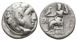 KINGS of MACEDON. Alexander III ‘the Great’. 336-323 BC. AR Drachm

Weight: 4.0 gr
Diameter: 16 mm