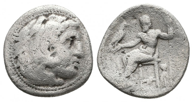 KINGS of MACEDON. Alexander III ‘the Great’. 336-323 BC. AR Drachm

Weight: 3.9 ...