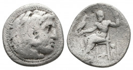 KINGS of MACEDON. Alexander III ‘the Great’. 336-323 BC. AR Drachm

Weight: 3.9 gr
Diameter: 18 mm