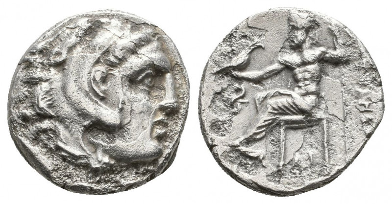 KINGS of MACEDON. Alexander III ‘the Great’. 336-323 BC. AR Drachm

Weight: 3.9 ...